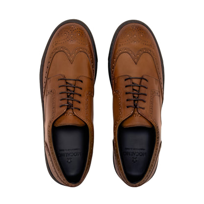 Men's Don Giovanni Wingtips - Cognac