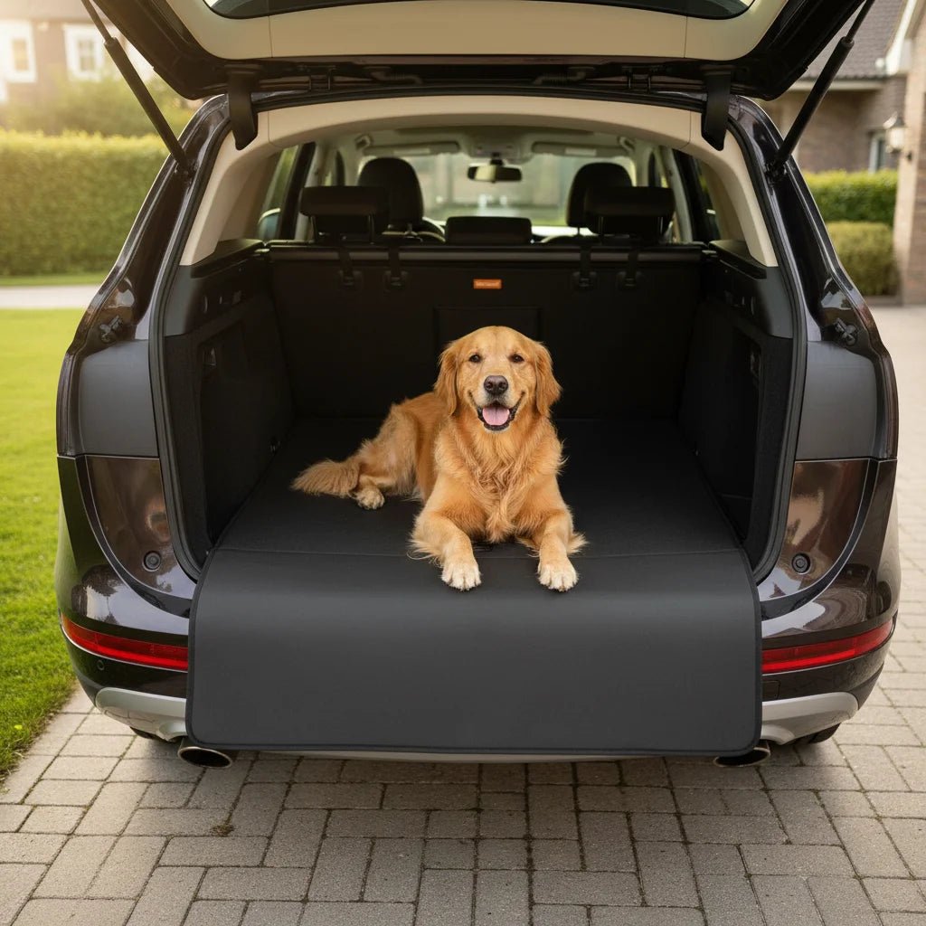 Dog Car Seat Cover | Waterproof Hammock-Style Protector for Back Seat 2