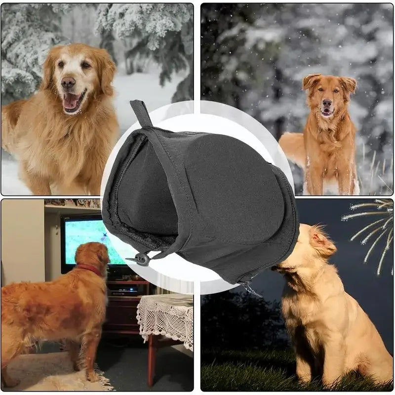 Dog Ear Protectors | Comfortable Noise-Suppressing Canine Earmuffs 3