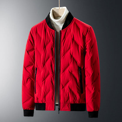 Down Jacket | Quilted Duck Insulation with Wind-Resistant Fabric 2