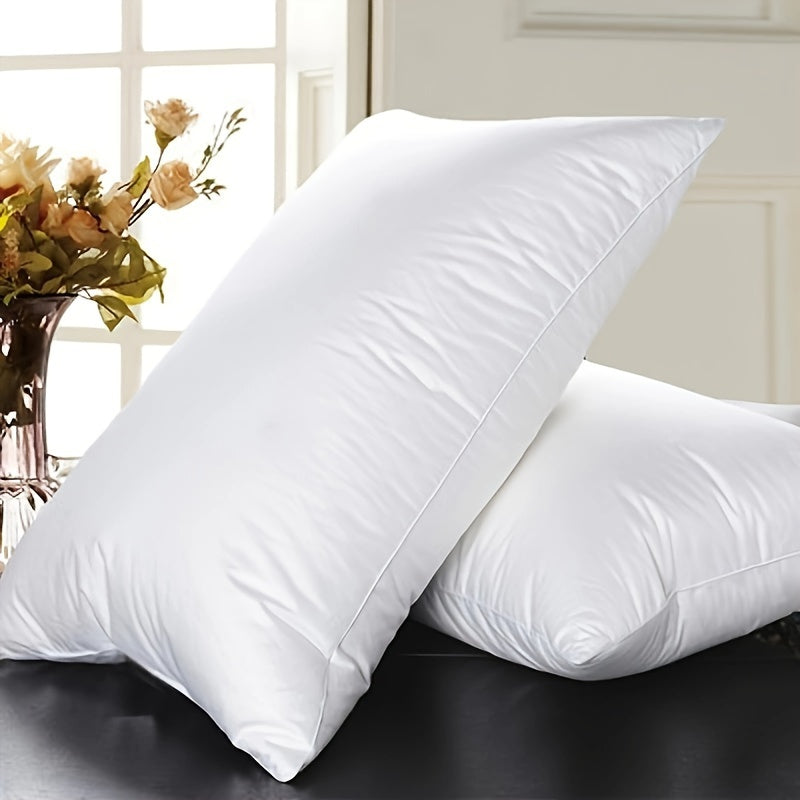 Down Pillow | 95% Goose Down Fill with Cotton Cover for All-Season Comfort 1