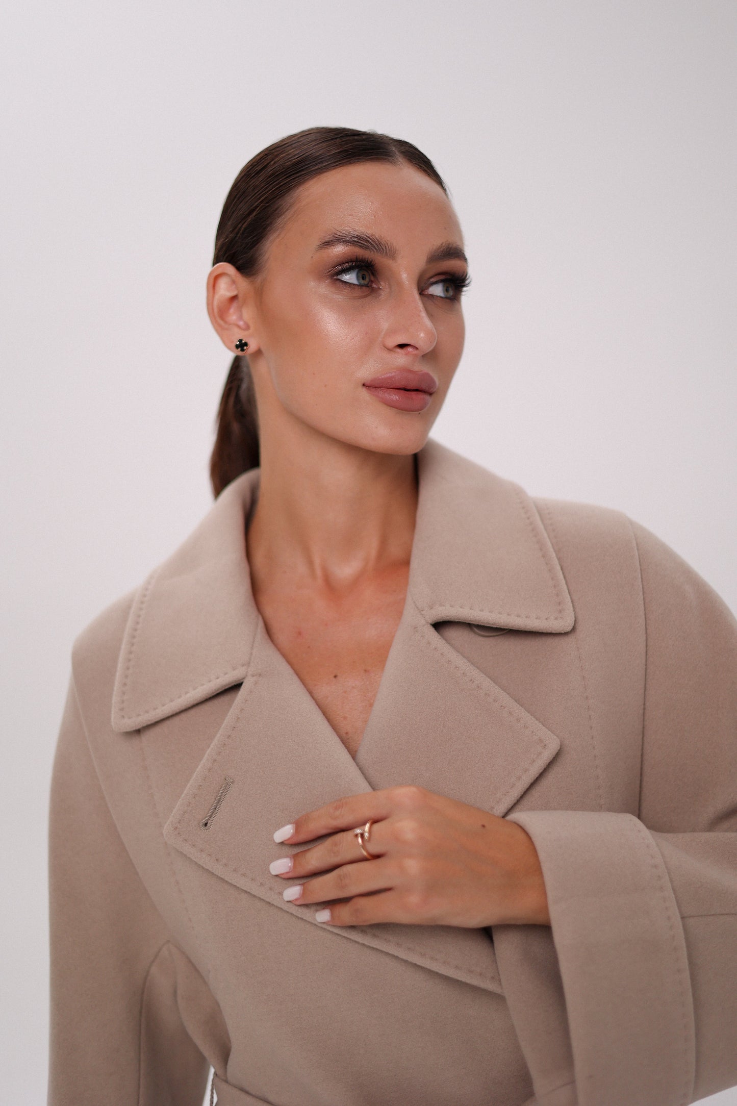 Cappotto classico in misto lana e cashmere Firenze