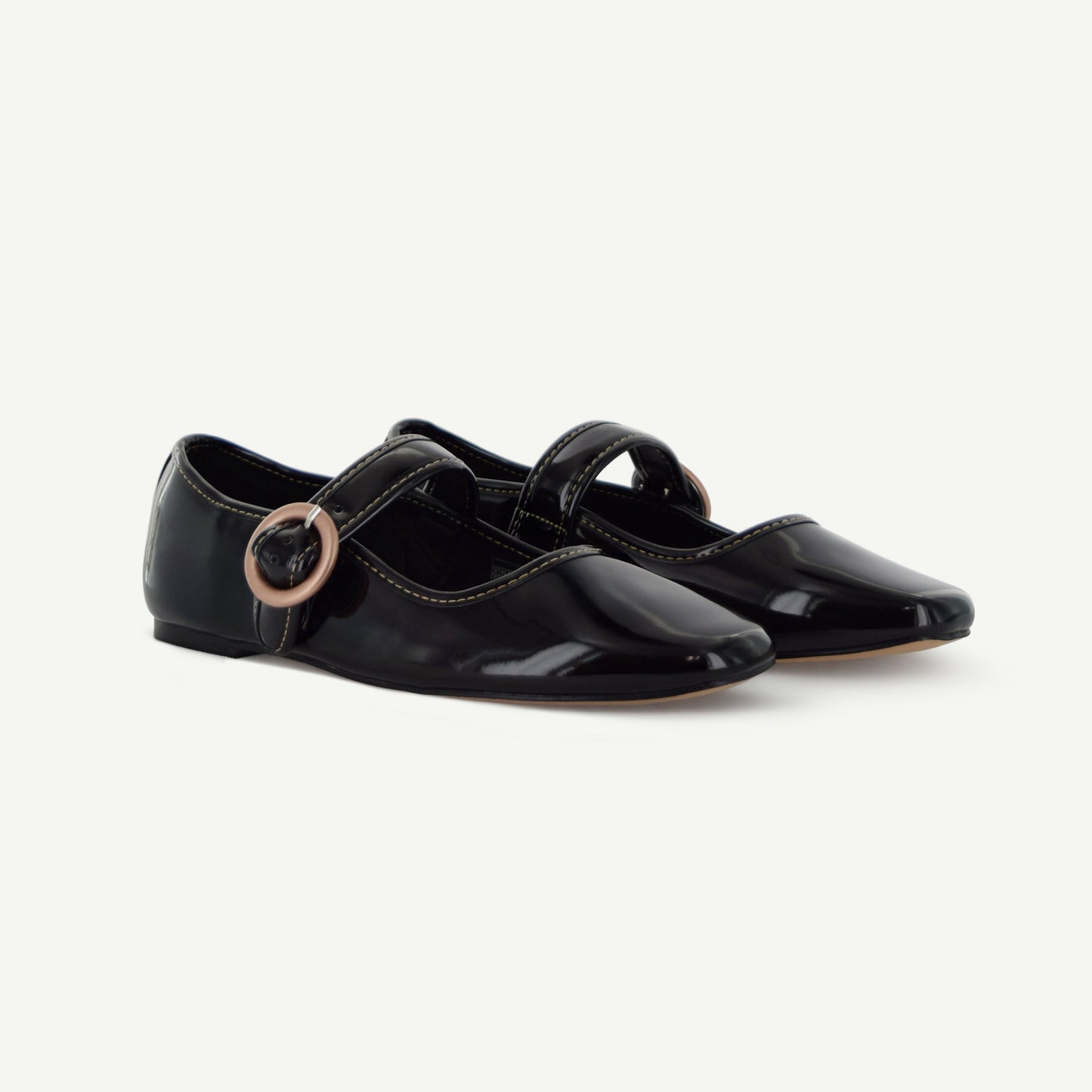 MARIANA: SCARPA FLAT MARY JANE - NERA