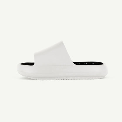 ST. TROPEZ: SANDALIA CON PLATAFORMA - BLANCA