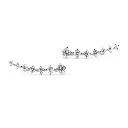 Ear Climber Earrings | Hypoallergenic S925 Sterling Silver with Elegant Design 4