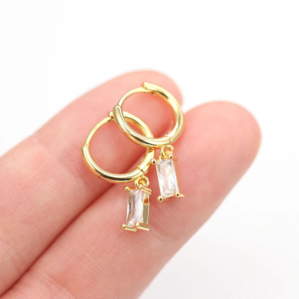 Earring Set | Dainty Surgical Stainless Steel Hoops and Chains for Everyday Elegance 4