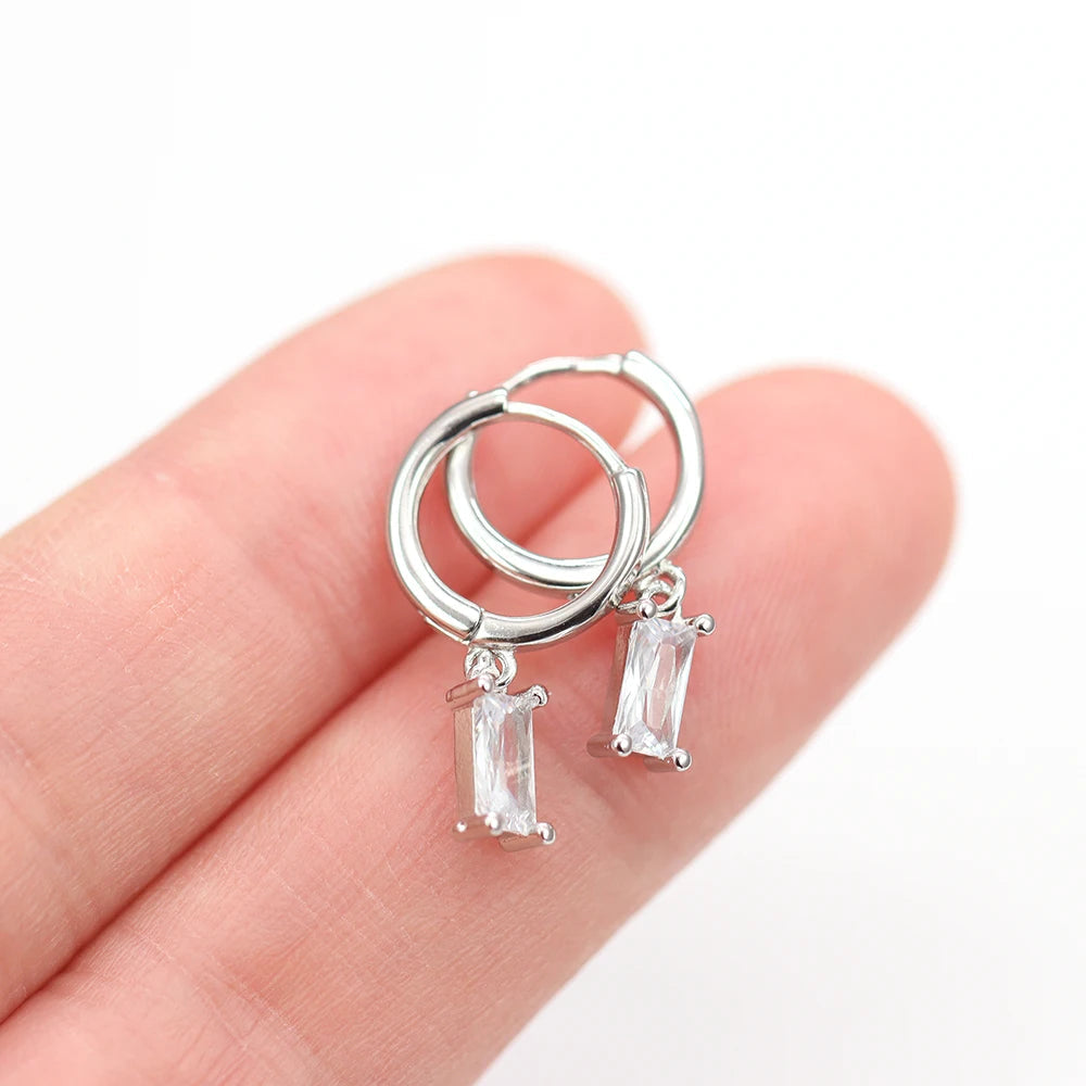 Earring Set | Dainty Surgical Stainless Steel Hoops and Chains for Everyday Elegance 5
