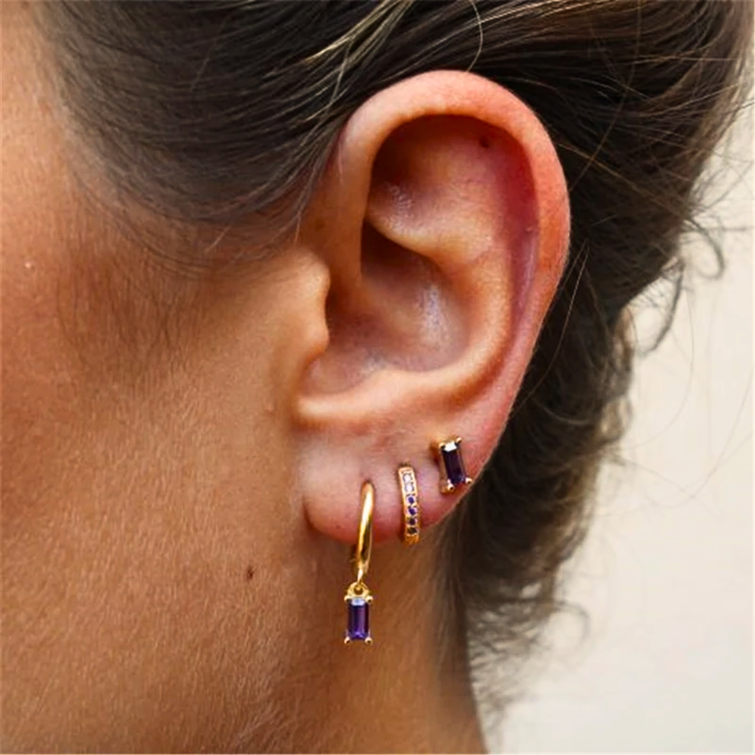 Earring Set | Hypoallergenic Stainless Steel with 3 Stylish Designs 2
