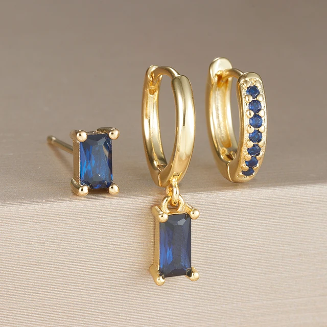 Earring Set | Hypoallergenic Stainless Steel with 3 Stylish Designs 5