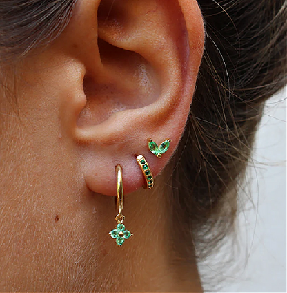 Earring Set | Hypoallergenic Surgical Stainless Steel with 3 Stylish Pairs 1