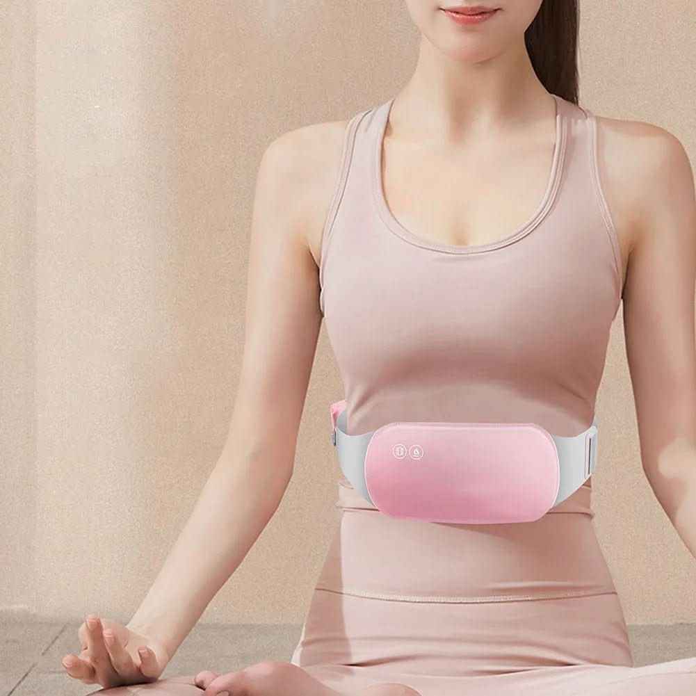 Electric Belly Heating Belt | Soothing Heat and Vibration for Relief 6