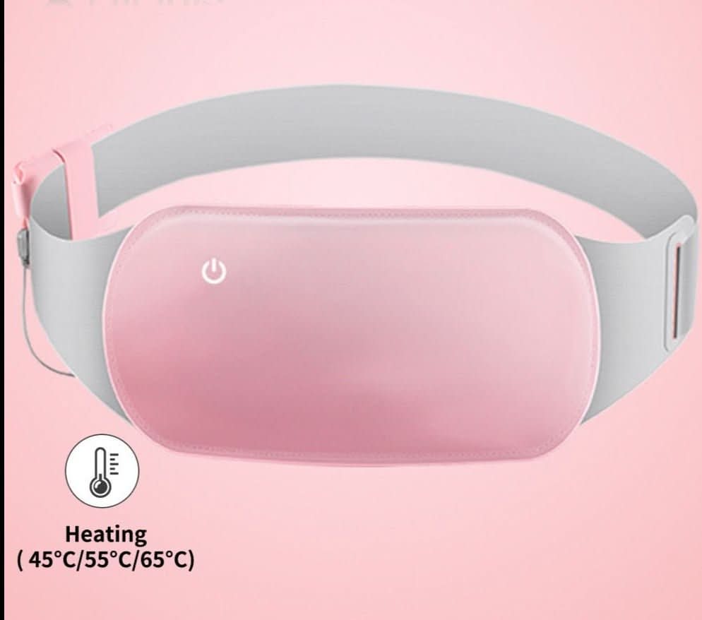 Electric Belly Warmer | Rechargeable Heat Belt with Vibration Therapy 1
