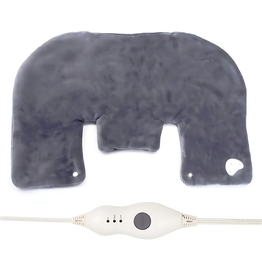 Electric Heating Pad | Soothing Relief for Neck and Shoulders with 3 Heat Settings 0