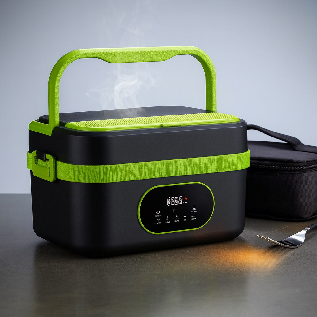Electric Lunch Box | Self-Heating Portable Food Warmer with 1000ml Capacity 0