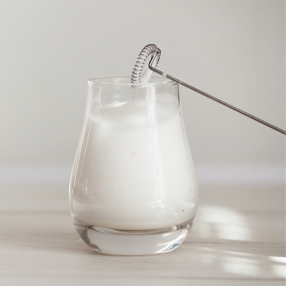 Electric Milk Frother | Compact Handheld Mixer for Smoothies and Shakes 1