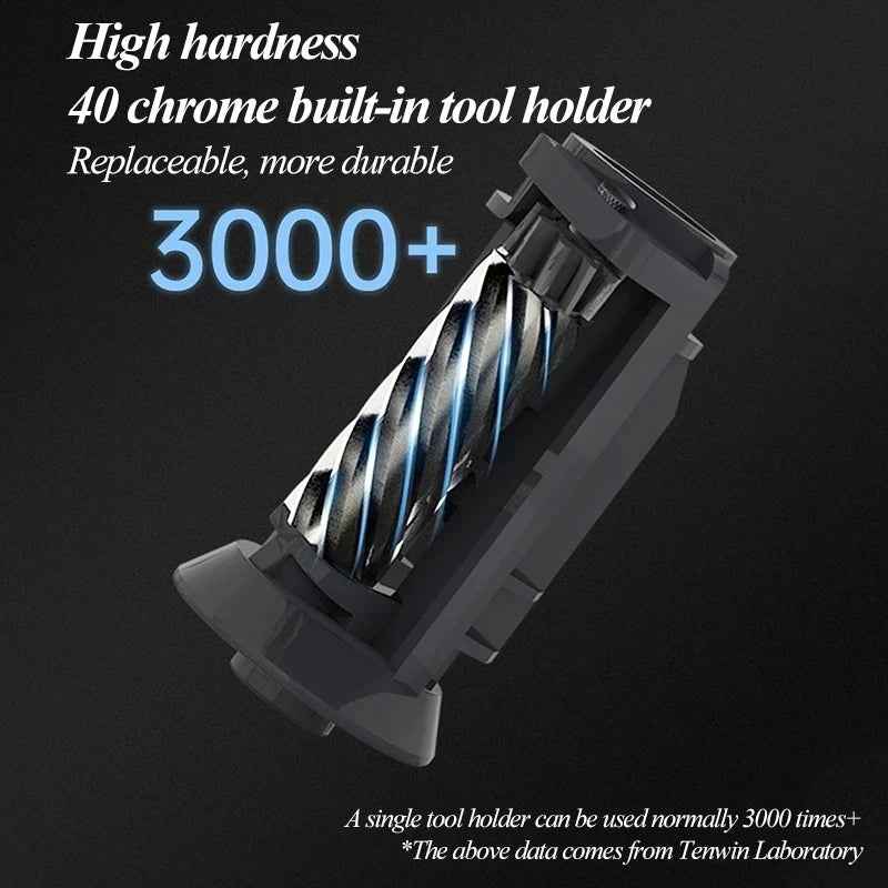 Electric Pencil Sharpener | Futuristic Astronaut Design with Auto Stop Function 3