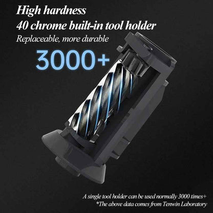 Electric Pencil Sharpener | Futuristic Astronaut Design with Auto Stop Function 3