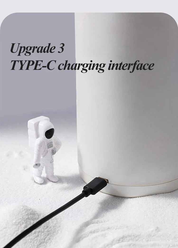 Electric Pencil Sharpener | Futuristic Astronaut Design with Auto Stop Function 5