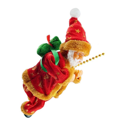 Electric Santa Climbing Ladder Toy | Interactive Holiday Fun 2