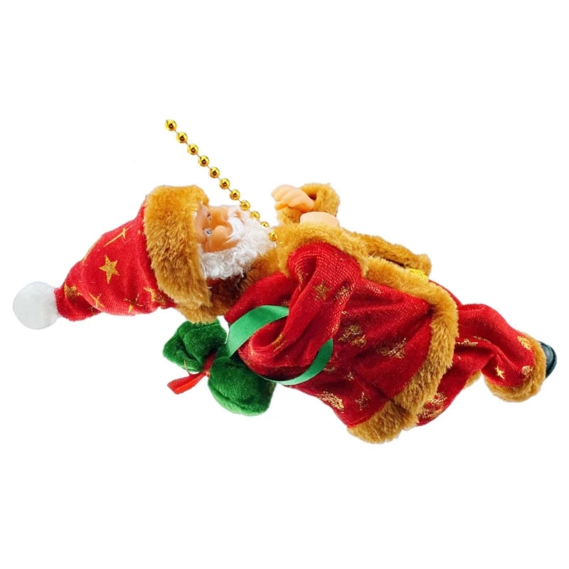 Electric Santa Climbing Ladder Toy | Interactive Holiday Fun 3