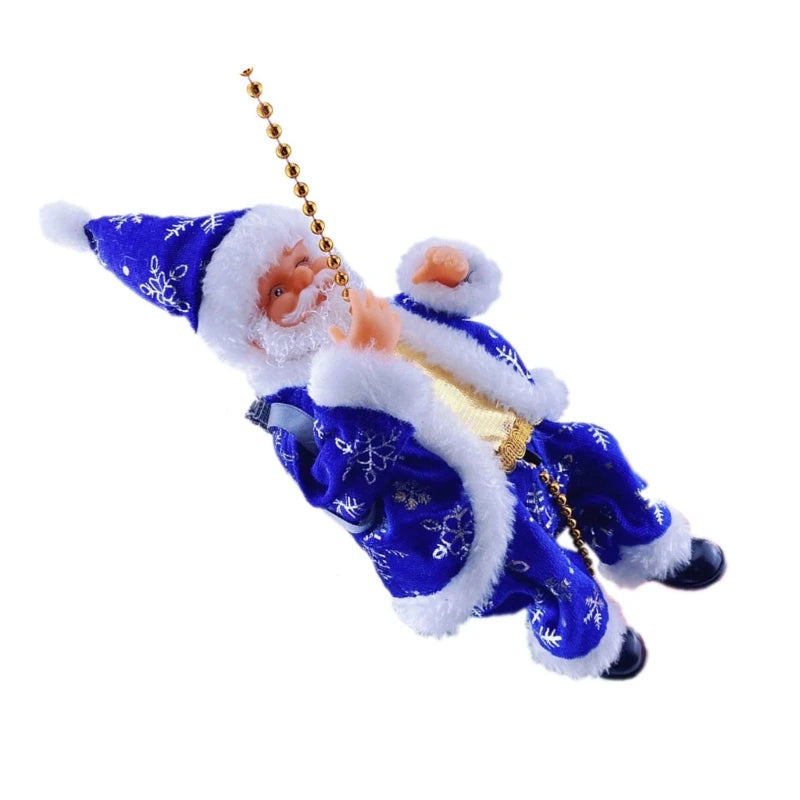 Electric Santa Climbing Ladder Toy | Interactive Holiday Fun 5