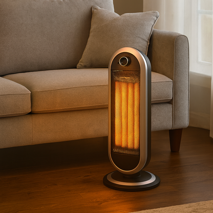 Electric Space Heater | Energy Efficient Oscillating Design for Large Rooms 0