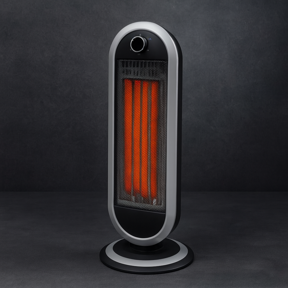 Electric Space Heater | Energy Efficient Oscillating Design for Large Rooms 2