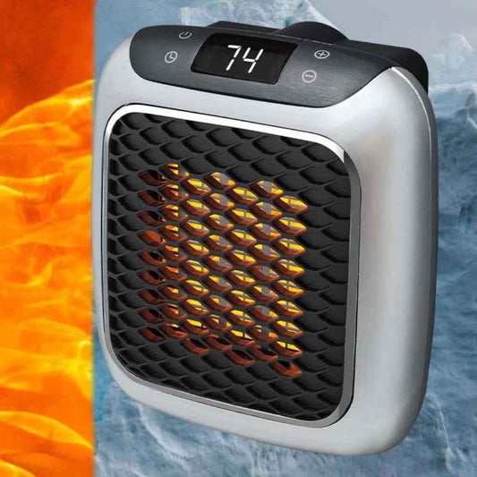 Electric Space Heater | Fast Heating Portable Design with Digital Thermostat 0