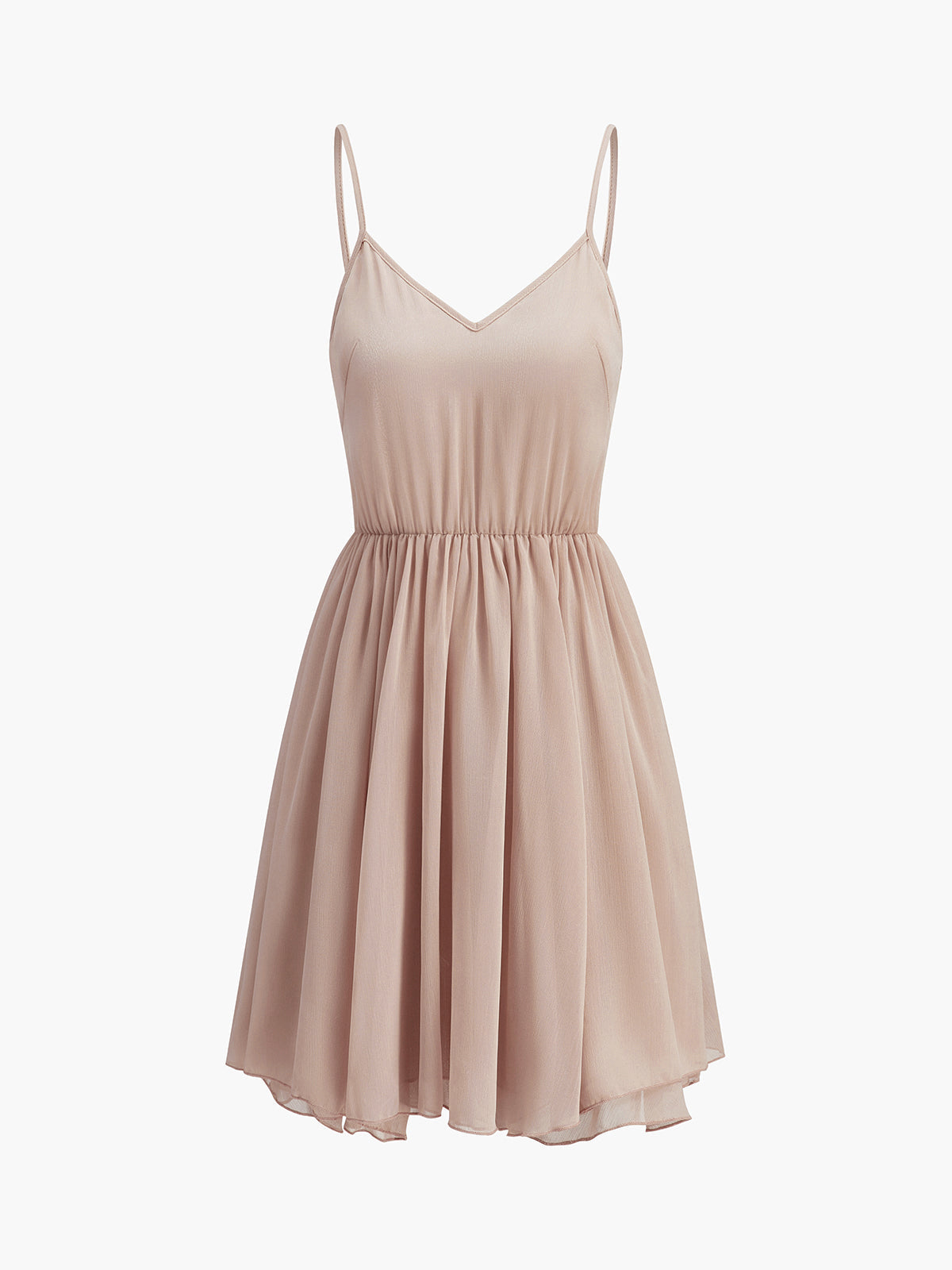 Elegant Chiffon Ruffle Mock Neck Dress | Women's Formal Cocktail Dress for Effortless Style 7