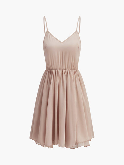 Elegant Chiffon Ruffle Mock Neck Dress | Women's Formal Cocktail Dress for Effortless Style 7