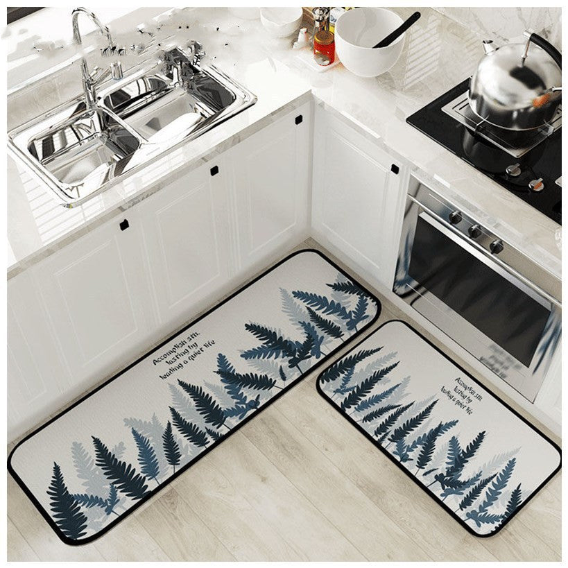 Elegant Hand-Woven Floor Mats | Oil-Proof Design for Kitchen & Bathroom 8