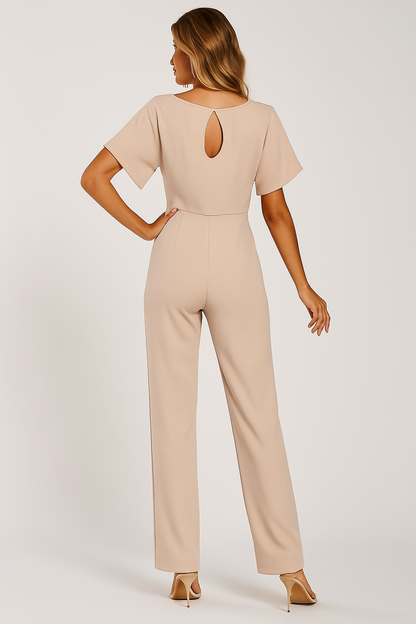 Elegant Jumpsuit for Women with Adjustable Belt – Flattering Fit for Day and Night 2