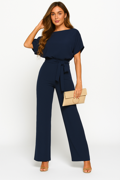 Elegant Jumpsuit for Women with Adjustable Belt – Flattering Fit for Day and Night 8