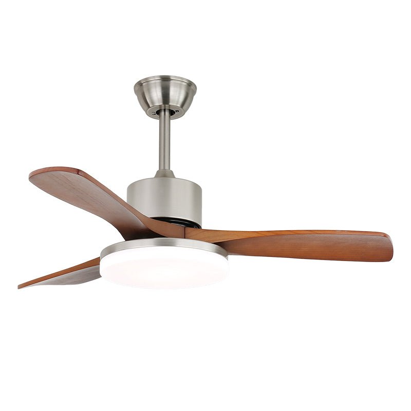 Elegant Modern Flush Mount Ceiling Fan Light with Integrated LED & Quiet Operation 11