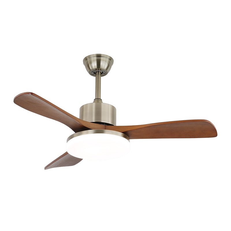 Elegant Modern Flush Mount Ceiling Fan Light with Integrated LED & Quiet Operation 15