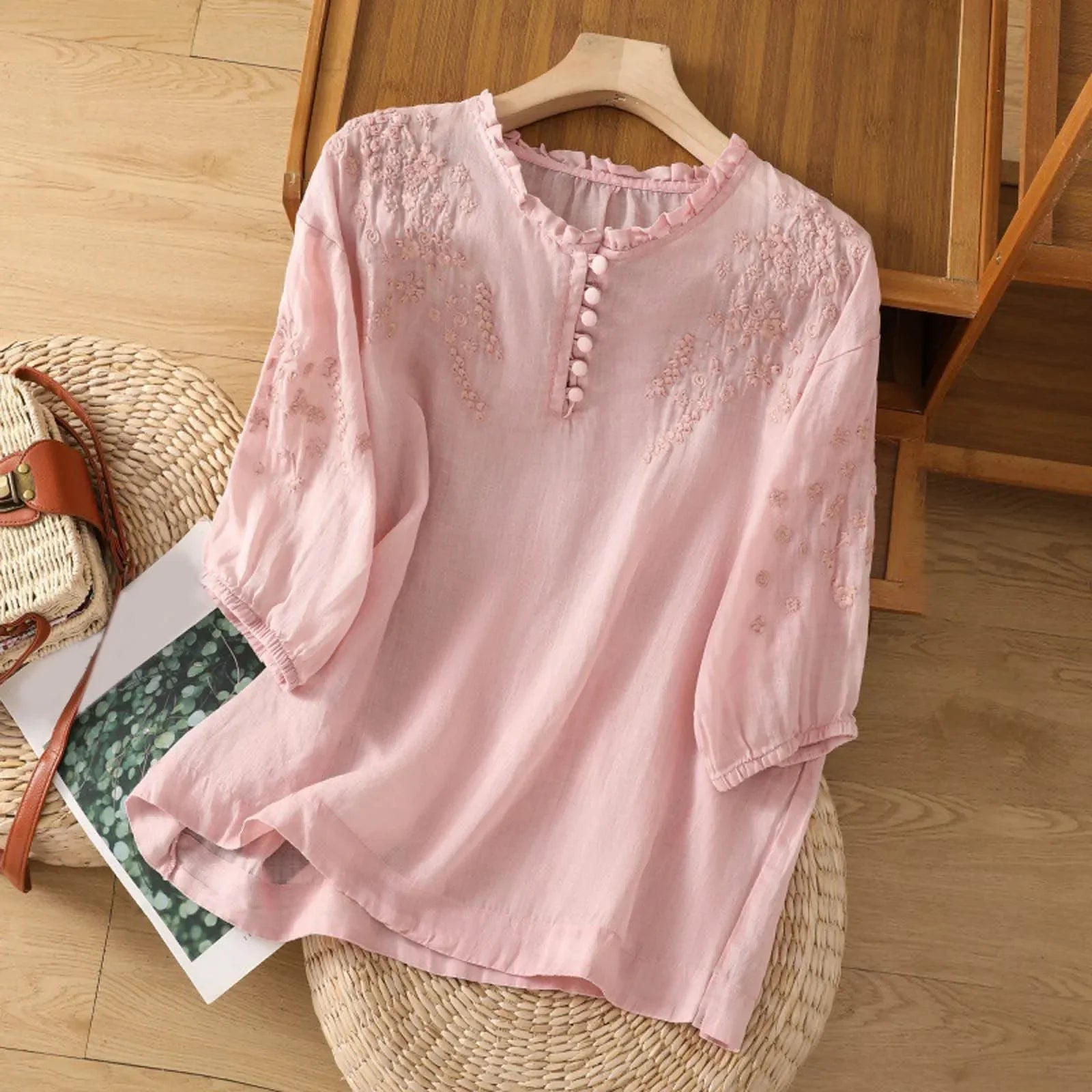 Embroidered Blouse | Lightweight Summer Utility 2
