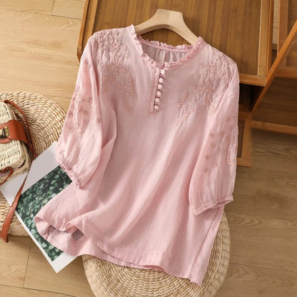 Embroidered Blouse | Lightweight Summer Utility 2