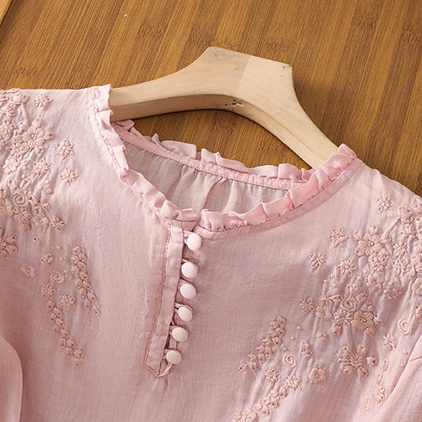 Embroidered Blouse | Lightweight Summer Utility 3