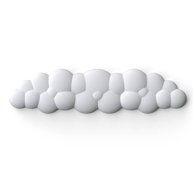 Ergonomic Mouse Pad with Wrist Rest | Cloud Design for Comfort 0