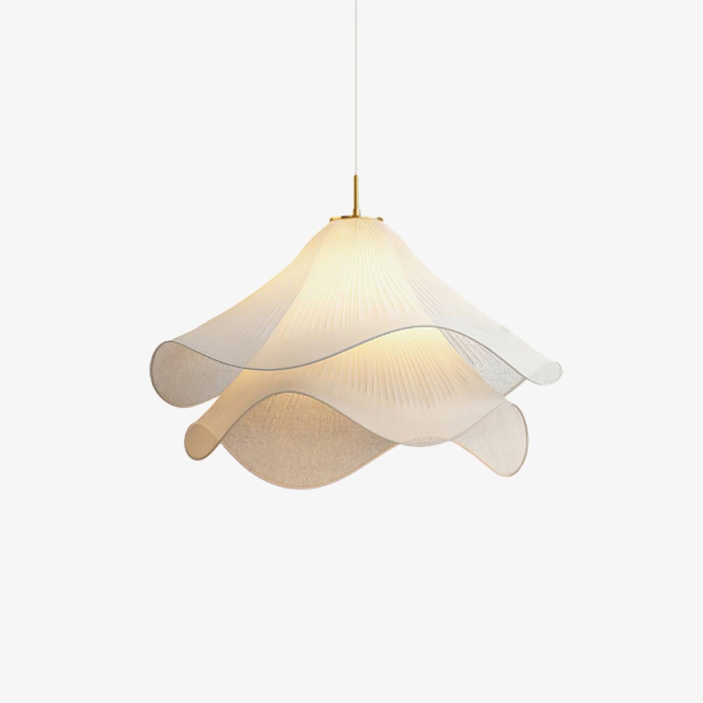 Ethereal Bloom Pendant Light | Elegant Fabric Design for Kitchen Pendant Lighting 1