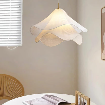 Ethereal Bloom Pendant Light | Elegant Fabric Design for Kitchen Pendant Lighting 7