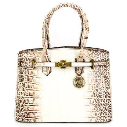 Smith & W Croc Handbag