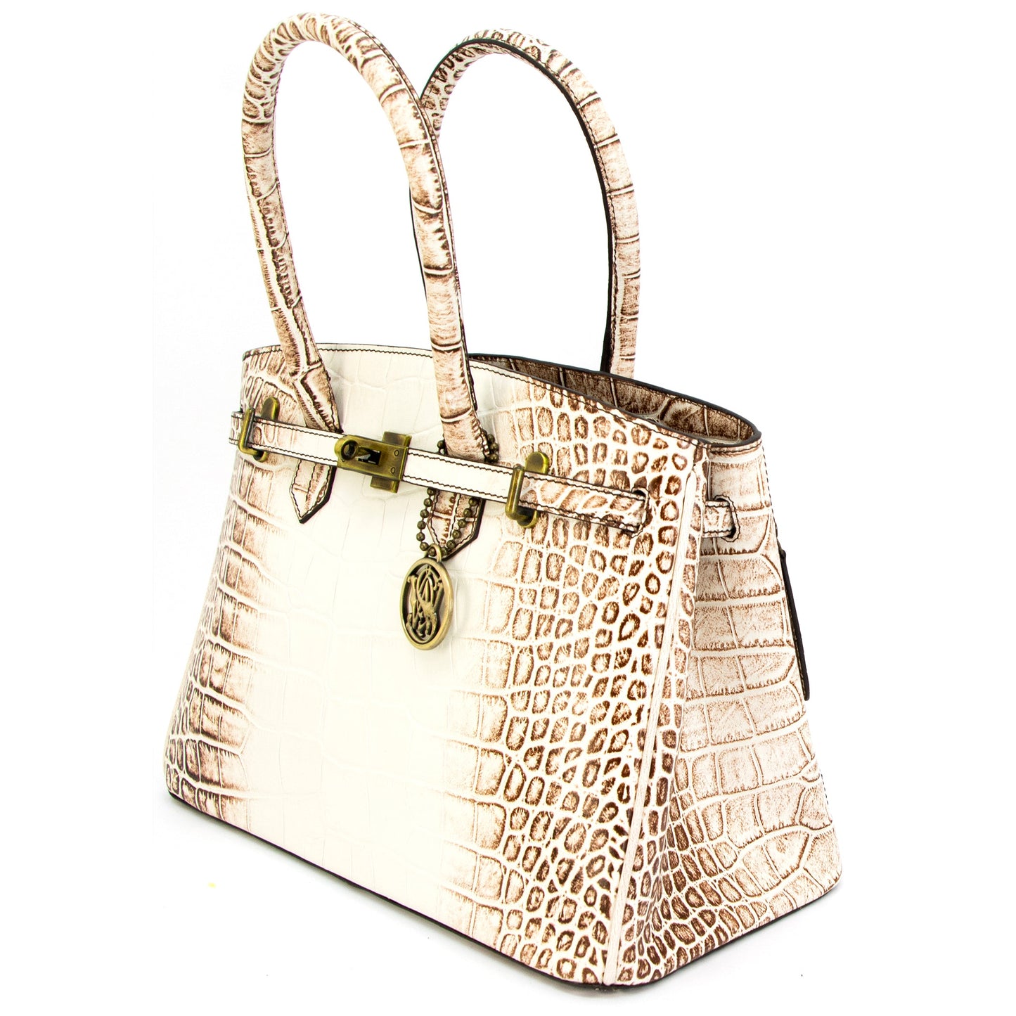 Smith & W Croc Handbag