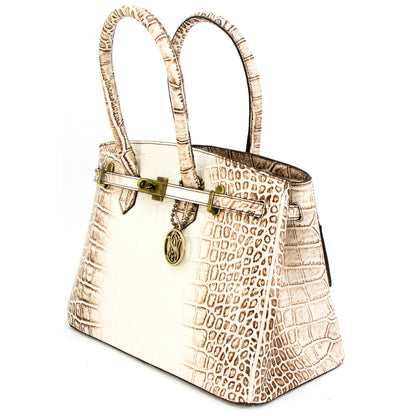 Smith & W Croc Handbag