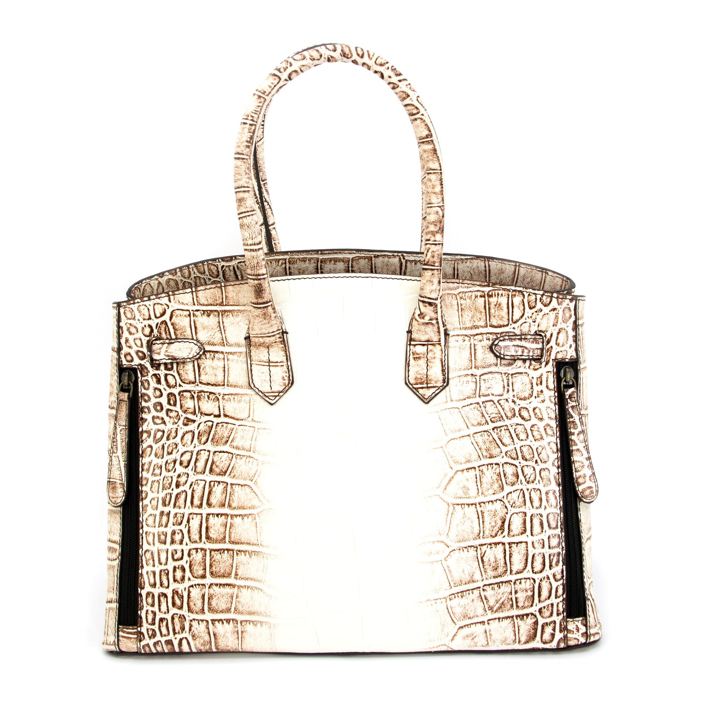 Smith & W Croc Handbag