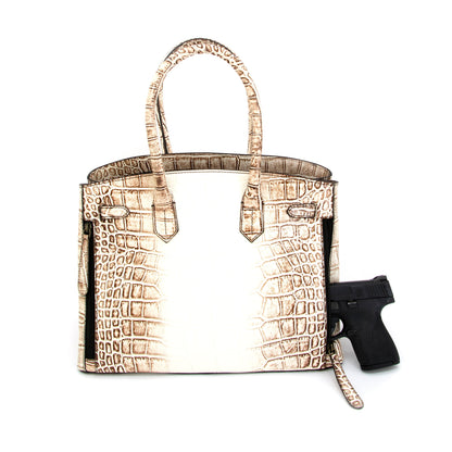 Smith & W Croc Handbag