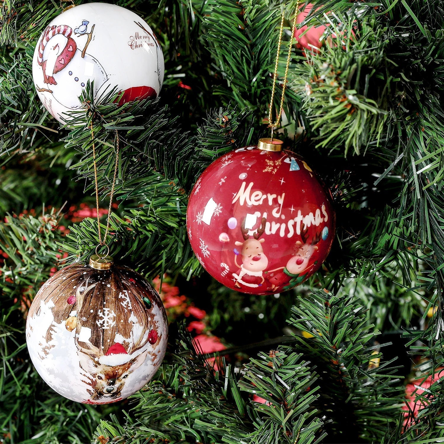 Exquisite Christmas Tree Ornaments | Elegant Foam Baubles for Holiday Decor 4