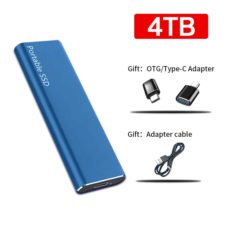 External Hard Drive | 4TB Portable USB-C Storage with Fast Transfer 7