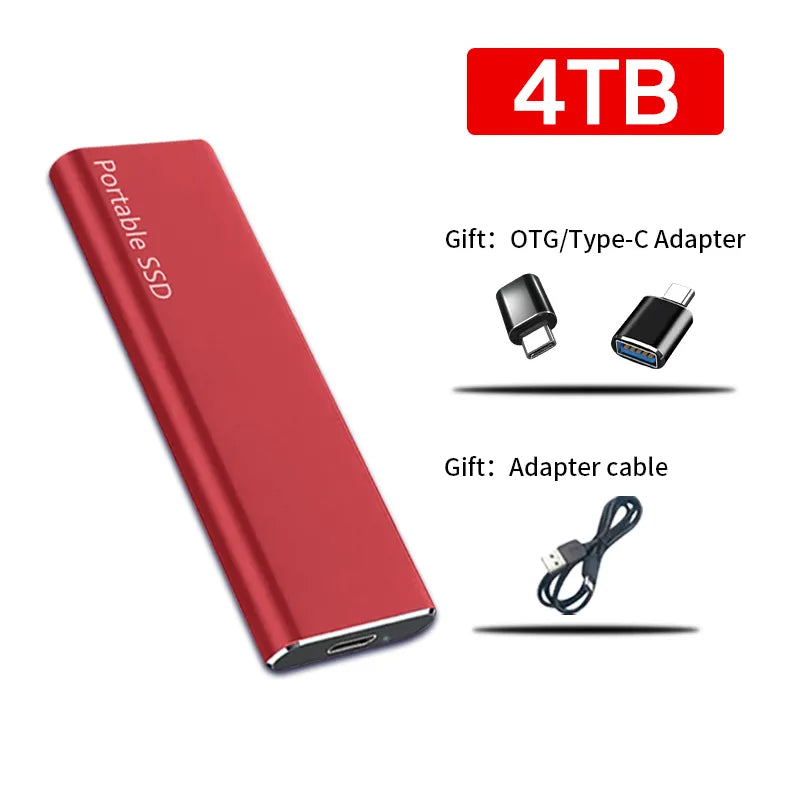 External Hard Drive | 4TB Portable USB-C Storage with Fast Transfer 8