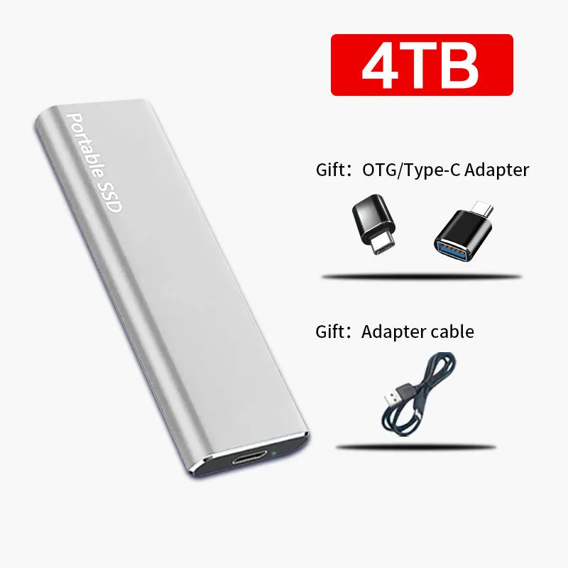 External Hard Drive | 4TB Portable USB-C Storage with Fast Transfer 9